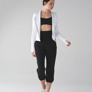 Lululemon Om Pant- Black- Size 2- High Waisted Loose Fitting Pants- Maternity